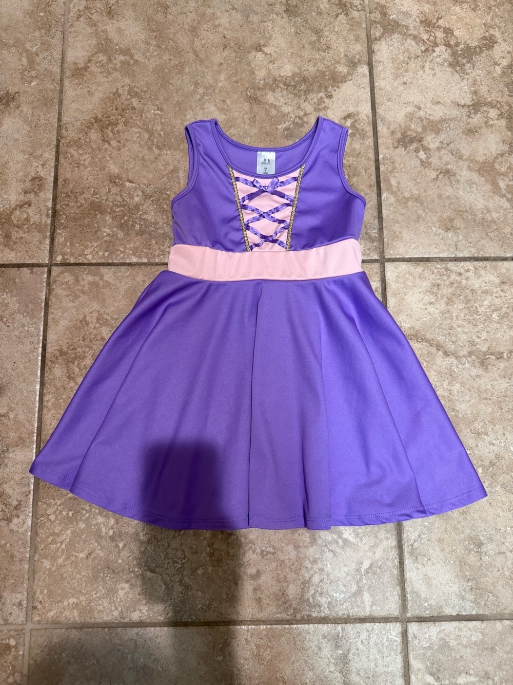 Little Adventures Rapunzel Twirl Dress - Girls Size 4